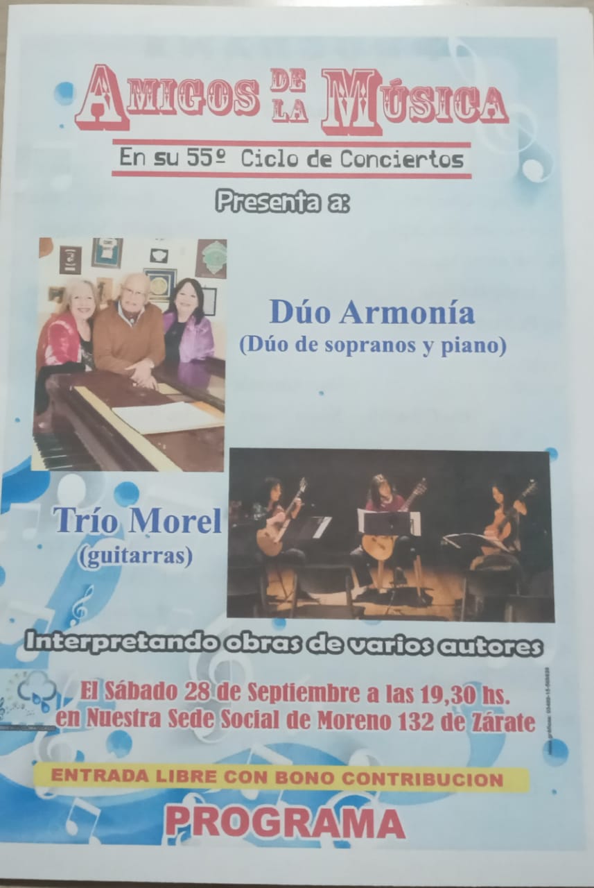 SÁBADO DE CONCIERTO EN «AMIGOS DE LA MUSICA»