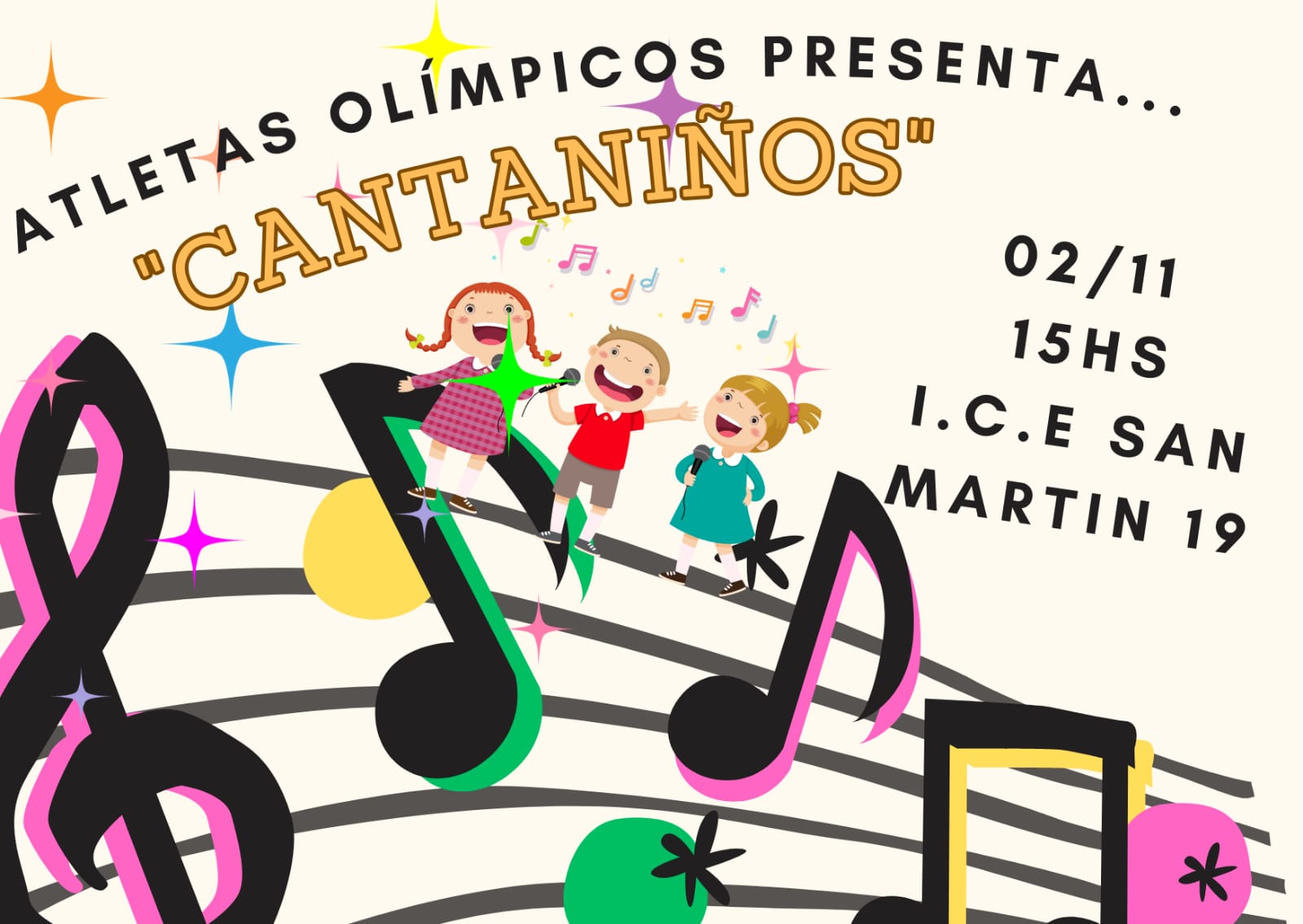 «CANTANIÑOS» EN LA IGLESIA CRISTIANA DE SAN MARTÍN 19.