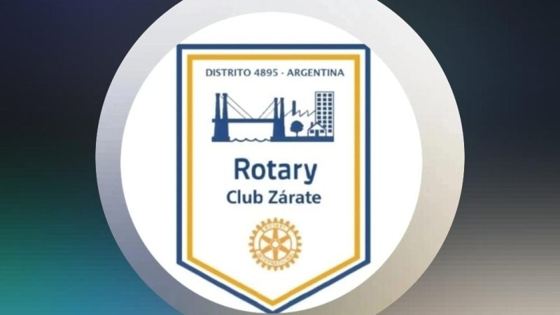 JULIO CESAR ALARCÓN Pte. ROTARY CLUB ZÁRATE.